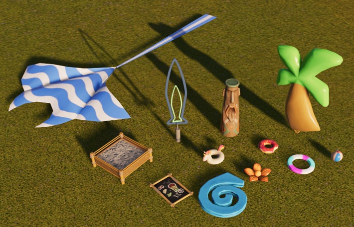 Maak van je Park een vakantieparadijs met het Resort-thema.