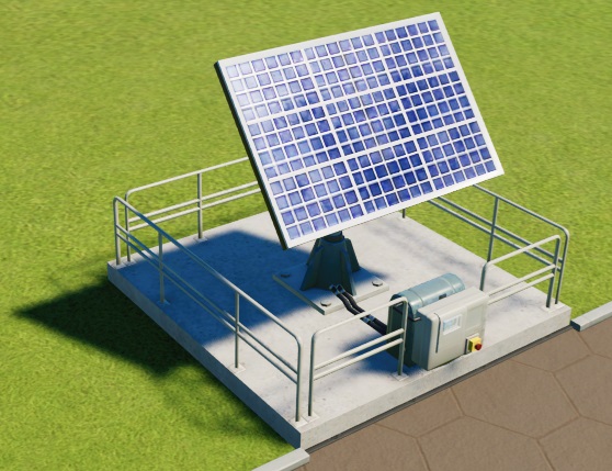 Kleine Zonnepanelen genereren Elektriciteit voor je Attracties en Faciliteiten.