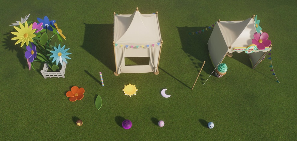 Het Dierentuineigenaarsthema ziet er feestelijk uit.