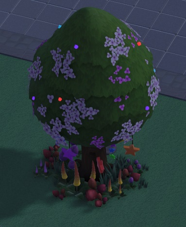 Zo ziet de Hugging Tree eruit als je Studenten er klaar mee zijn.