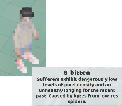 Een uiterlijk in pixelblokken? Dan ben je 8-bitten.