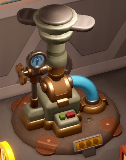 De Sprinkler Pump III heeft, vergeleken met versie II, een uitbreiding aan de sproeikop, met name twee extra onderdelen die water rondsproeien.